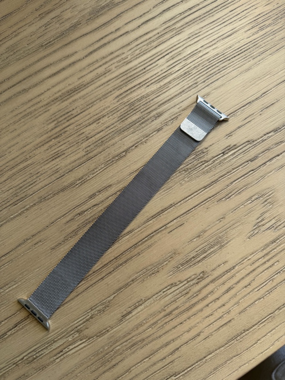 Apple Silver Milanese Loop Watch Band